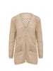 SANIKA Strickjacke in Beige