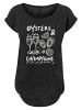 F4NT4STIC Long Cut T-Shirt Oysters And Champagne Summer in schwarz