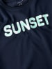name it Bedrucktes Rundhals T-Shirt Nkfvonaya in dark sapphire