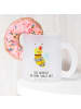 Mr. & Mrs. Panda Tasse Biene Blume mit Spruch in Transparent