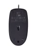Logitech Logitech kabeglgebundene Maus M100 - Plug und Play USB-Maus in Schwarz