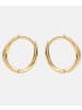 Diamant L'éternel Ohrringe aus 375 Gelbgold mit Zirkonia