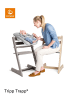 Stokke Mitwachsender Treppenhochstuhl Tripp Trapp® weiß in Weiß ab 0 Monate