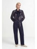 Rich & Royal Barrel-Leg-Jeans mit Karabiner-Detail in Denim Blue