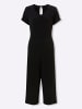 Heine Jumpsuit in schwarz-camel