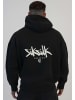 SikSilk Kapuzenpullover Graphic in Black