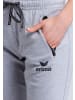 erima Damen Essential Sweathose in hellgrau melange/schwarz