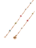 grassland Women Chain Necklace in Rose Gold Multicolor