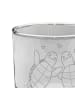 Mr. & Mrs. Panda Whisky Glas Schildkröten Paar ohne Spruch in Transparent