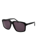 Web Männer Sonnenbrille Quadratisch Schwarz
