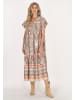 usha FESTIVAL Kleid in Apricose Mehrfarbig