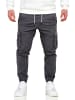 SOUL STAR Cargohose - SPROSEAU Jogger Chino Jeans Hose Stoffhose in Dark Grey