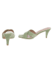 Ital-Design High-Heel Sandalette in Hellgrün