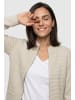 Olsen Strickcardigan in Almond Beige Melange