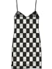 Vans Top "Benton Checker Cami Dress" in Schwarz