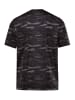 JP1880 Kurzarm T-Shirt in schwarz