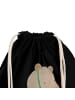 Mr. & Mrs. Panda Beutelrucksack Bär Arzt ohne Spruch in Schwarz