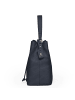 Lazarotti Bologna Leather Beuteltasche Leder 25 cm in navy
