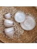 like. by Villeroy & Boch 6er Set Espressountertassen Perlemor Sand in ø 12 cm in beige
