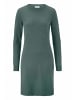 Hessnatur Strick Kleid Regular in fichtengrün