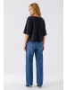 Oui T-Shirt in washed out black