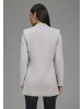 Laura Scott Sweatblazer in grau meliert