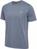 Hummel Sportshirt "Hmlpulse T-Shirt" in Blau