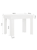 Homestyle4u Essgruppe 3-tlg. in Beige