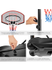 tectake Basketballanlage Dirk, Korbhöhe 230 - 305 cm, mit Ball & Pumpe