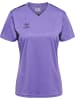 Hummel T-Shirt Hmlauthentic Damen in DAHLIA PURPLE/ASPHALT