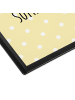 Mr. & Mrs. Panda tischpad Sommerfreude mit Spruch in Gelb Pastell