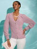 creation L Strickjacke in mauve