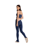 Onamaste Legging Mantra Flair in Blau