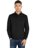 normani 3er Set Herren Langarm Poloshirt Lyroe in Schwarz/Anthrazit/Navy