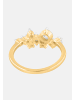 Ethische Diamanten Ring aus 375 Gelbgold mit Lab Grown Diamant