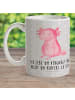 Mr. & Mrs. Panda Kindertasse Axolotl Niedlich mit Spruch in Grau Pastell