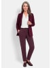 GOLDNER Elegante 7/8-Schlupfhose SARA in bordeaux