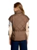 Betty Barclay Steppjacke mit Stehkragen in Dark Coffee