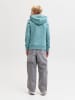 JACK & JONES Junior Kapuzenpullover in Mineral Blue