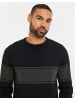 Threadbare Pullover THB Jumper Crew Greenwich in Black