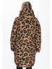 faina Women Coat in brown multicolor