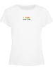 Merchcode Shirt "Ladies Love Teddy Tee" in Weiß