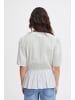 ICHI Bluse kurzarm IHCINOMA Regular fit in Cloud Dancer
