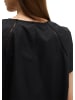 Marc O'Polo Kurzarm-Bluse regular in Schwarz