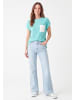 usha BLUE LABEL Women T-Shirt in Mint