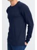 BLEND Strickpullover BHREDHILL CREW NECK KNIT NOOS in Blau