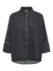 ONLY Carmakoma Jeanshemd in Washed Black
