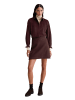 Marc O'Polo Samtbluse fitted in black cherry