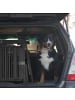 relaxdays Auto-Hundebox in Schwarz - (B)90 x (H)64 x (T)82 cm