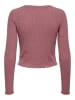 ONLY Strickjacke in Rose Brown